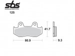 Τακάκια SBS 125HF (FA323)(FD304)